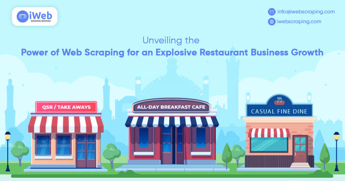 Unveiling the  Power of Web Scraping for an Explosive Restaurant Business Growth